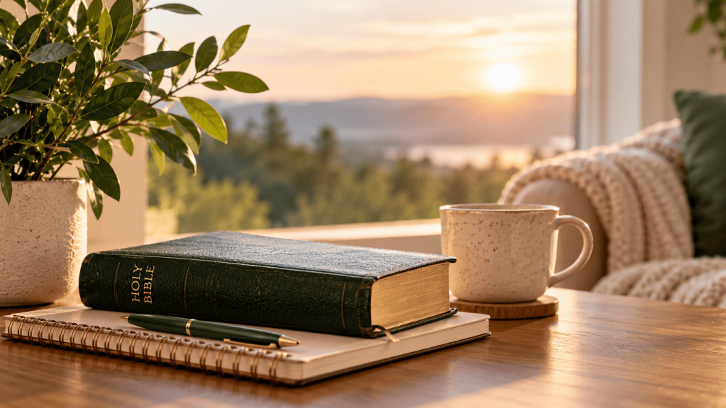 Bible and coffee — faith-informed counseling